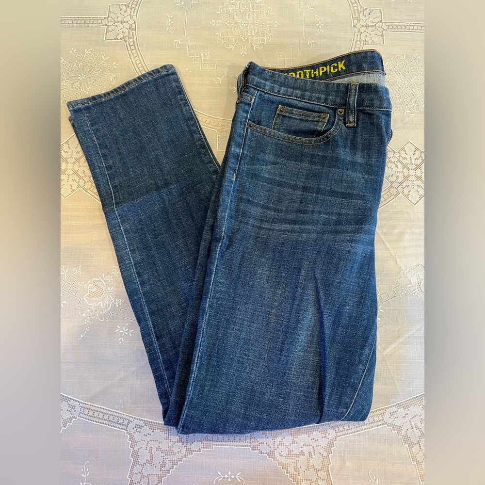 JCrew Toothpick, Stretch Jeans, Size 31, EUC